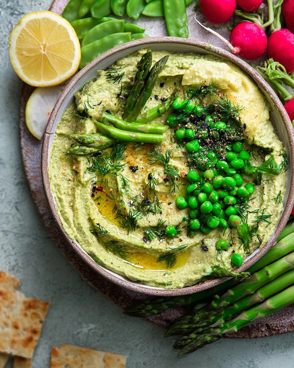 Asparagus Pea Hummus 92 Asparagus Pea Hummus