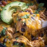 Crockpot-Chicken-Enchilada-Casserole-Recipe