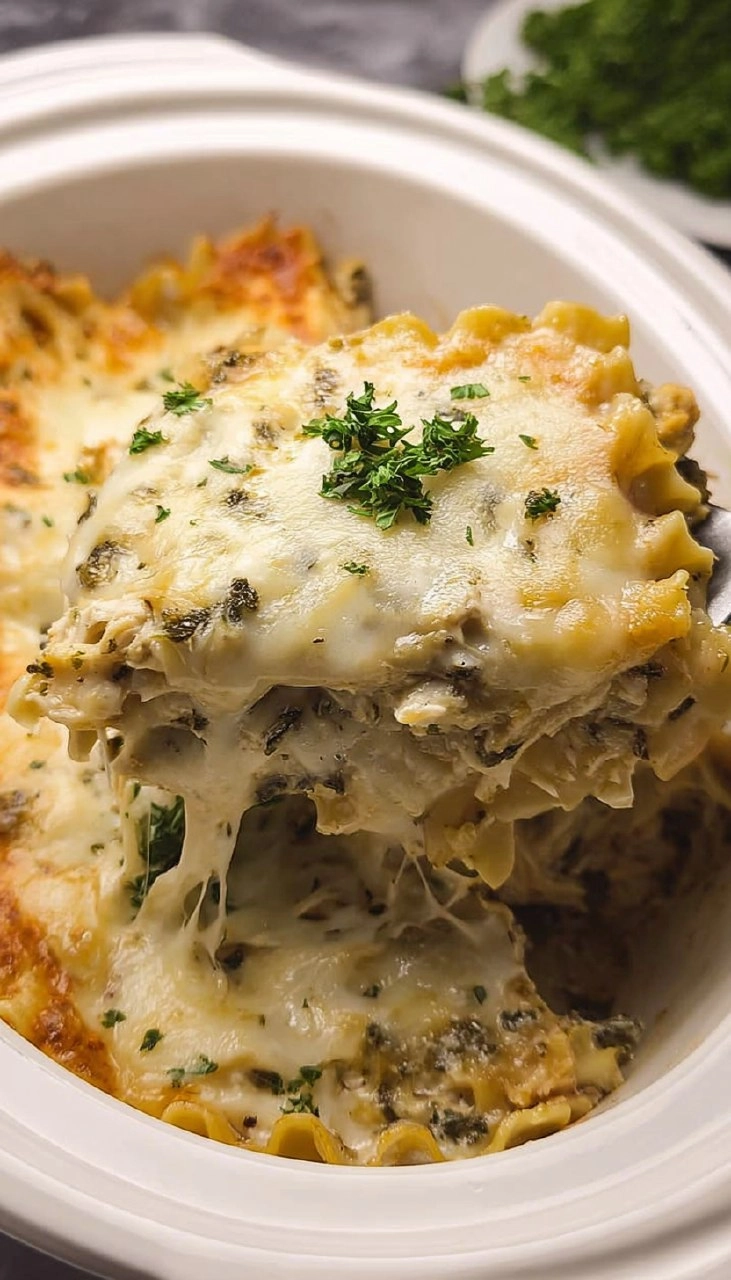 Crockpot White Chicken Lasagna 77 Crockpot White Chicken Lasagna