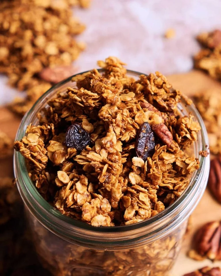 Crunchy Maple Pecan Egg White Granola 10 Crunchy-Maple-Pecan-Egg-White-Granola-Recipe