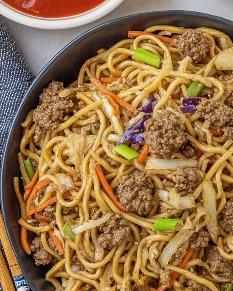 Ground Beef Chow Mein 76 Ground Beef Chow Mein