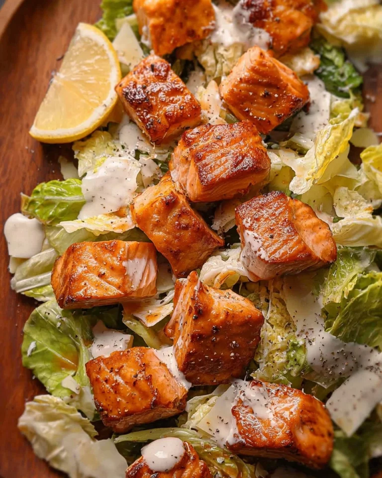 Hot Honey Salmon Caesar Salad 6 Hot-Honey-Salmon-Caesar-Salad-Recipe