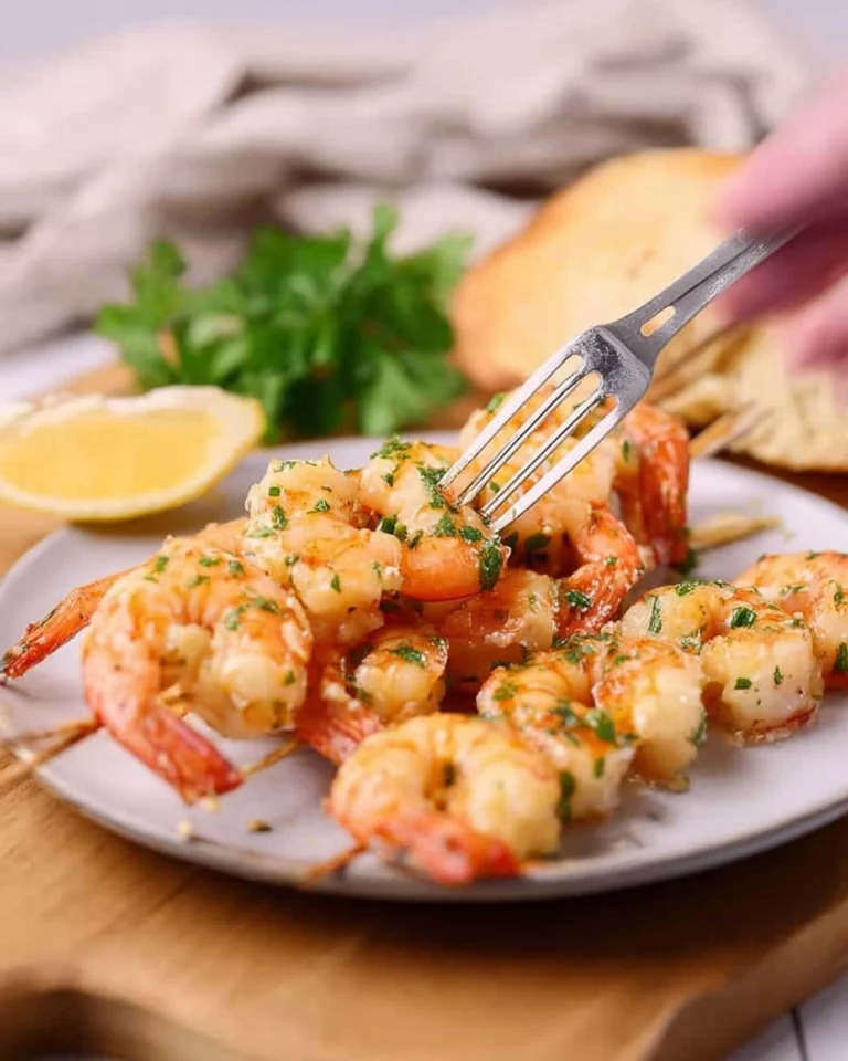 Oven-Roasted Garlic Butter Shrimp Skewers 5 Oven-Roasted-Garlic-Butter-Shrimp-Skewers-Recipe