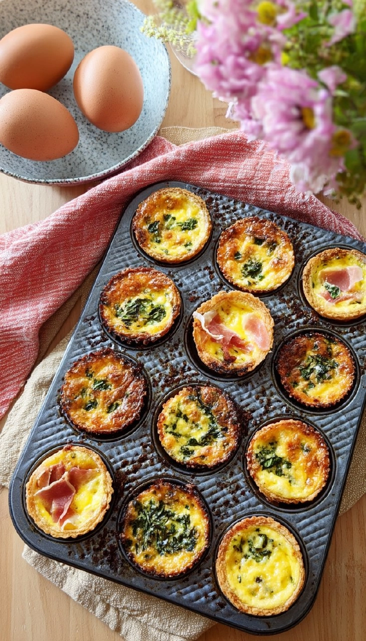 Prosciutto Egg Tarts 61 Prosciutto Egg Tarts