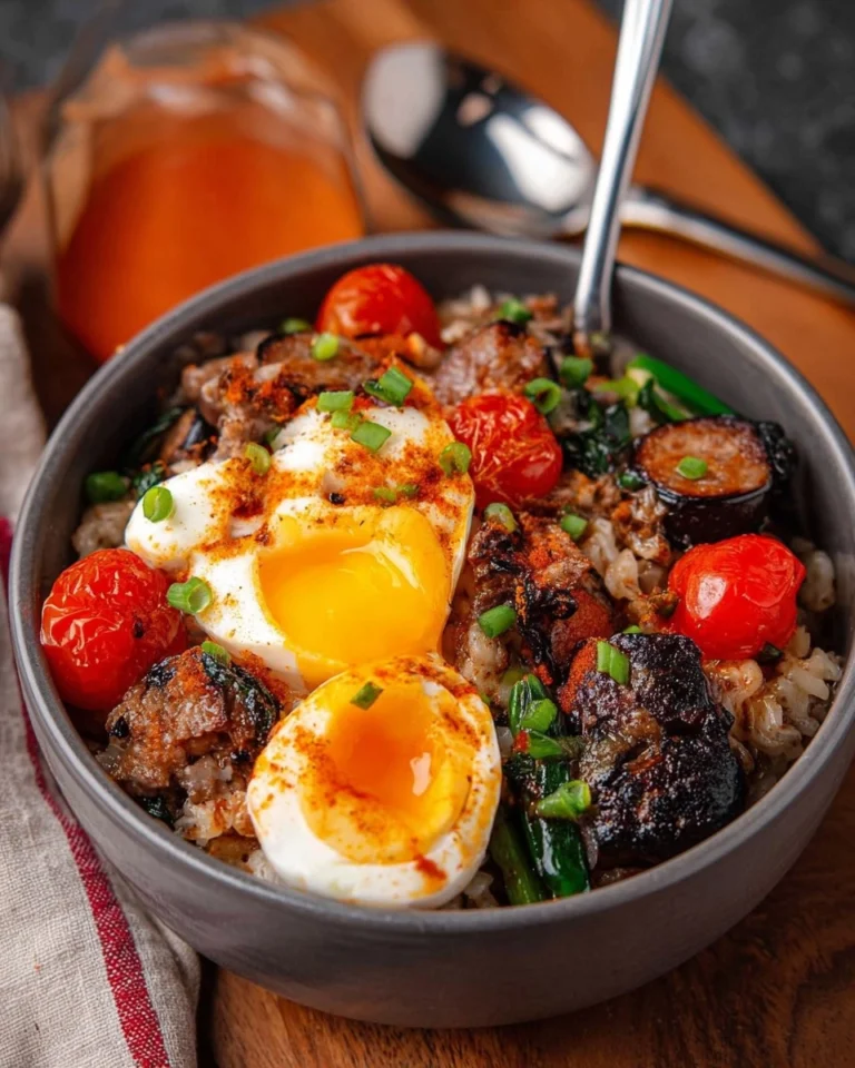 Savory Oatmeal with Sausage 3 Savory-Oatmeal-with-Sausage-Recipe