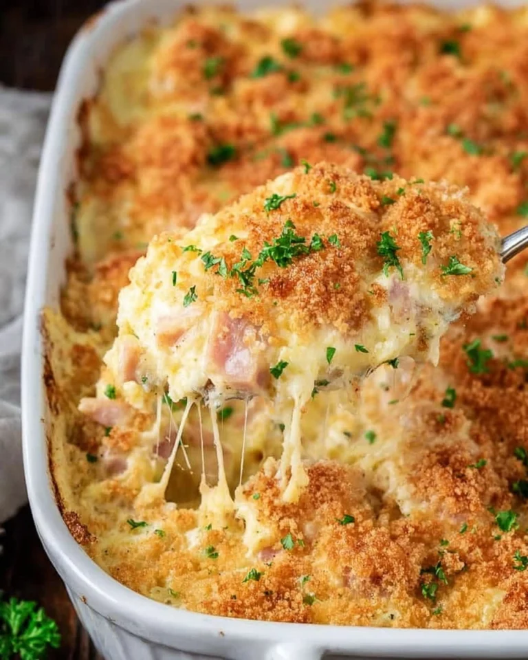 Chicken-Cordon-Bleu-Casserole-Recipe