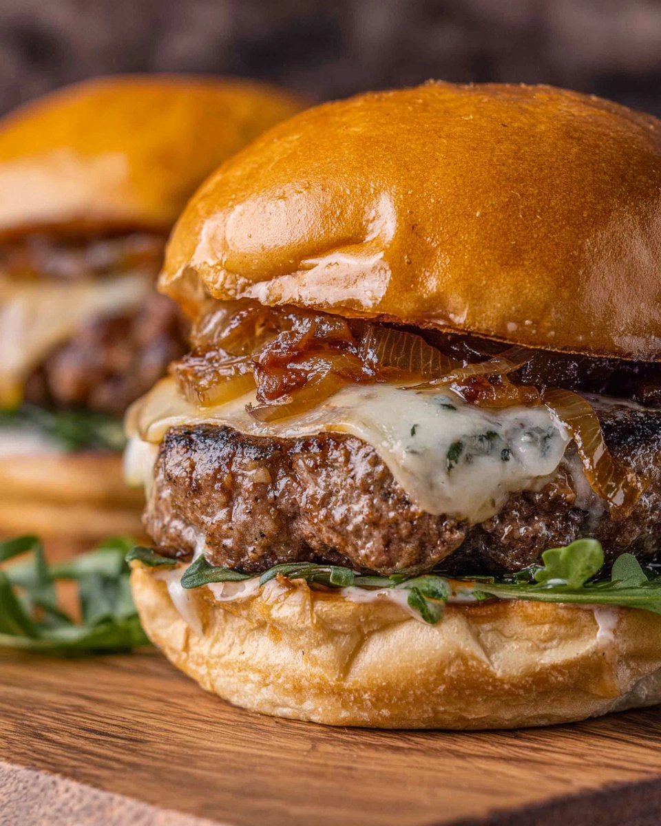 French Onion Burgers