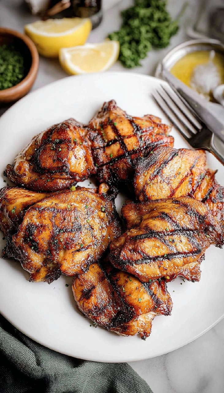 Grilled Boneless Chicken Thighs 57 Grilled Boneless Chicken Thighs