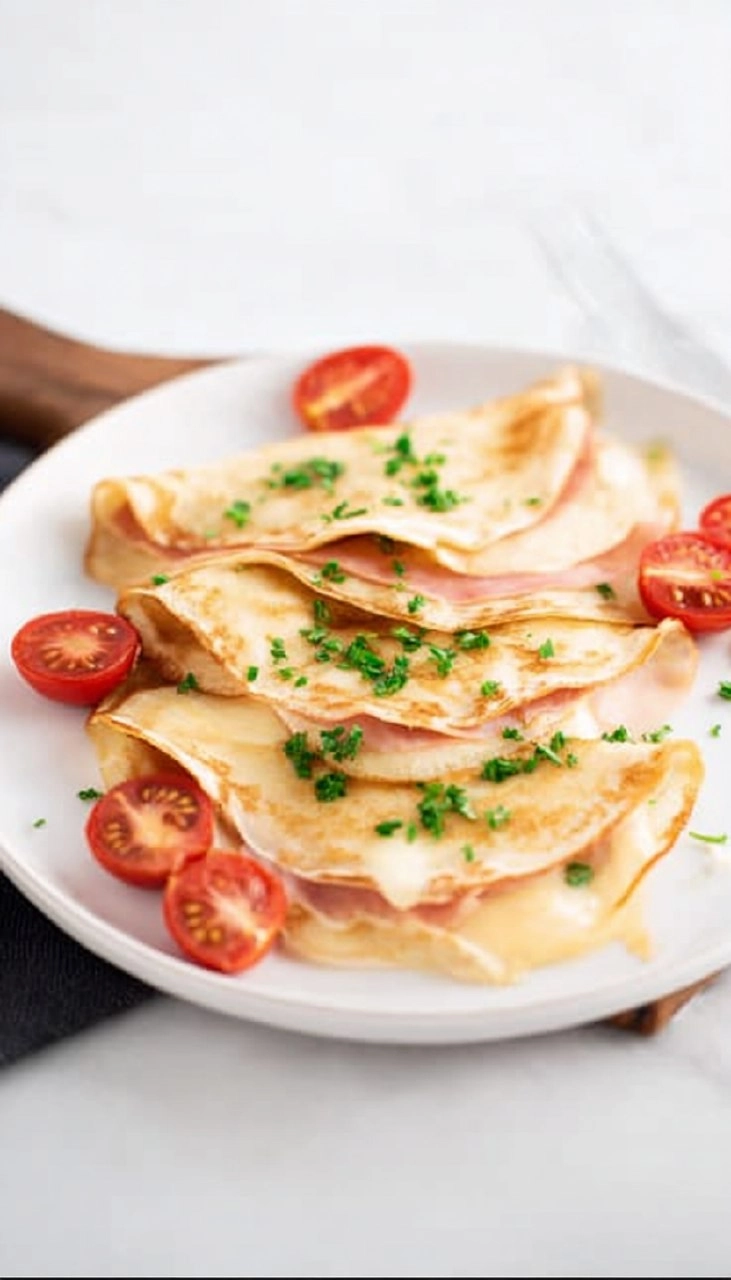 Ham and Cheese Crepes 61 Ham and Cheese Crepes