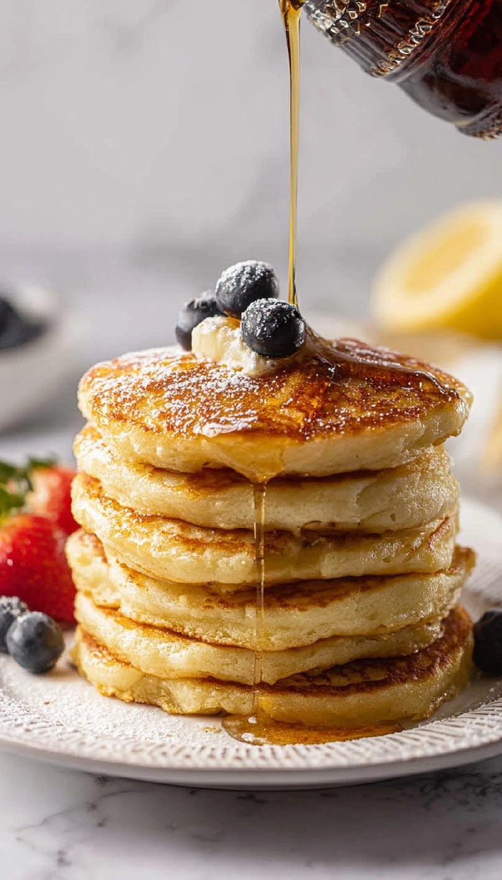 Lemon Ricotta Pancakes