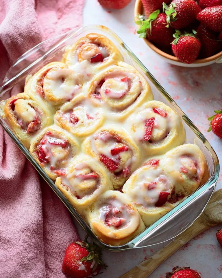 Rhubarb Strawberry Sweet Rolls 8 Rhubarb-Strawberry-Sweet-Rolls-Recipe