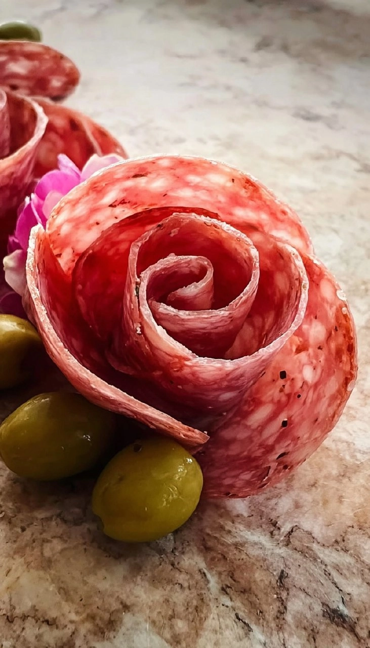 Salami Roses