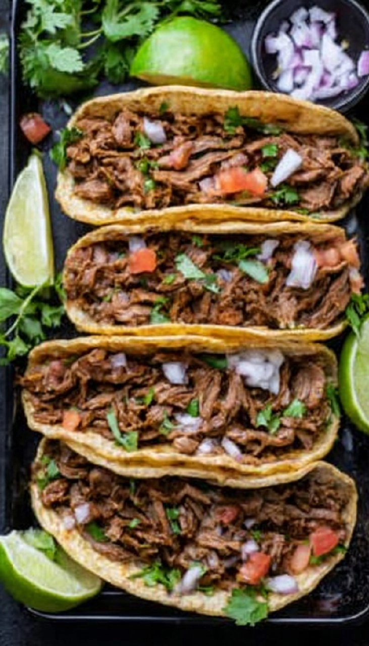 Shaved Beef Tacos