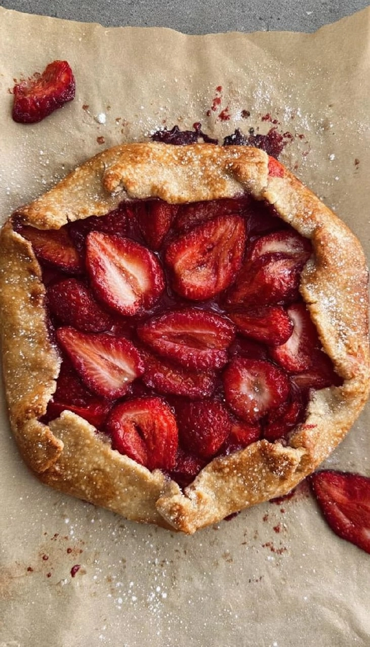 Strawberry Galette