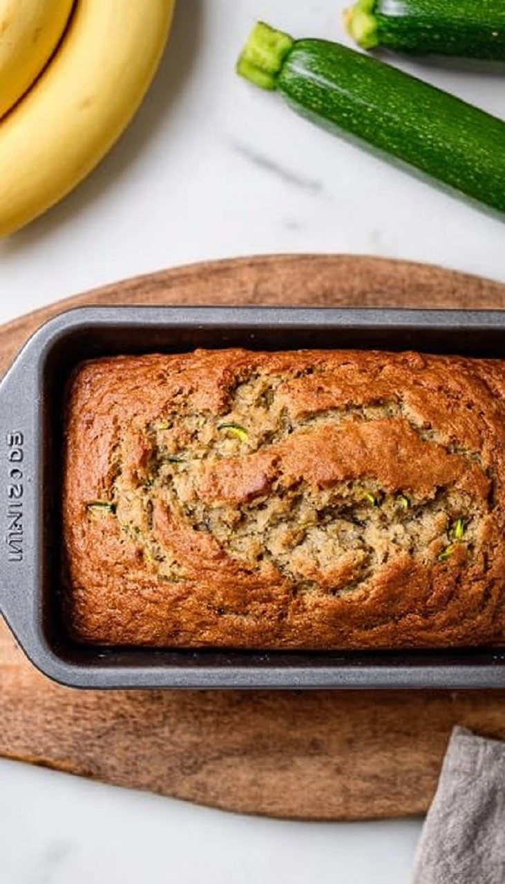 Zucchini Banana Bread